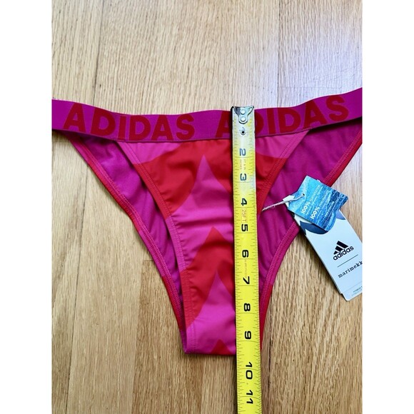 adidas Women's Marimekko Laine Two Piece Bikini Set Swimsuit Real Magenta Sz M/L - Picture 7 of 12
